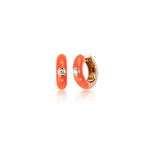         Roségold, Ohrringe, Adolfo Courrier Pair of Earrings
