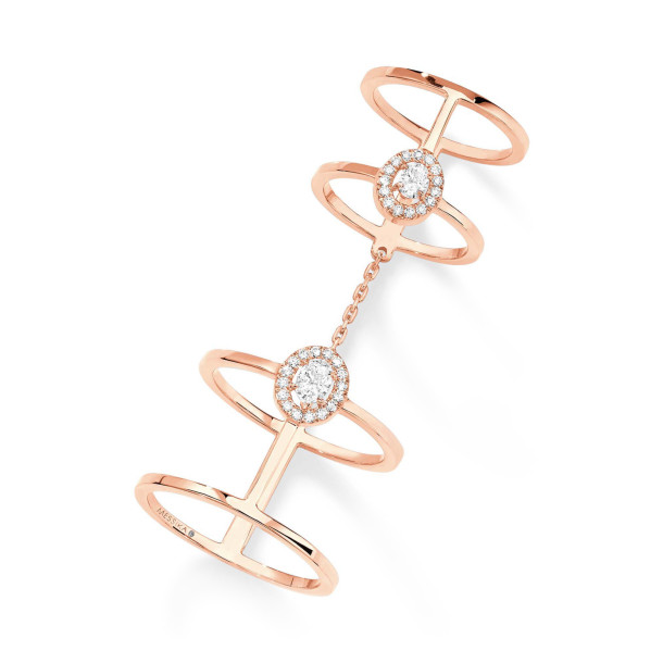         Roségold, Ringe, Messika Glam'azone Double Ring