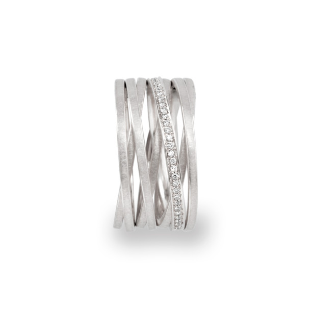         Platin, Ringe, Schmuckwerk Saturn Ring