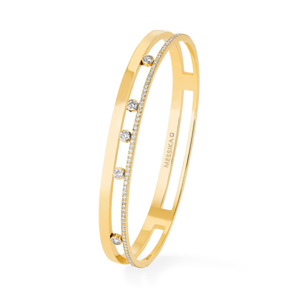         Gelbgold, Armschmuck, Messika Move Romane Armreif