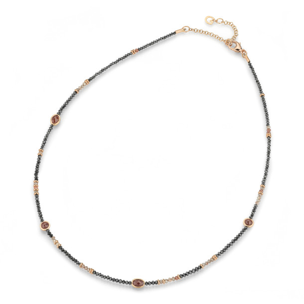         Roségold, Halsschmuck, Gellner Castaway Collier