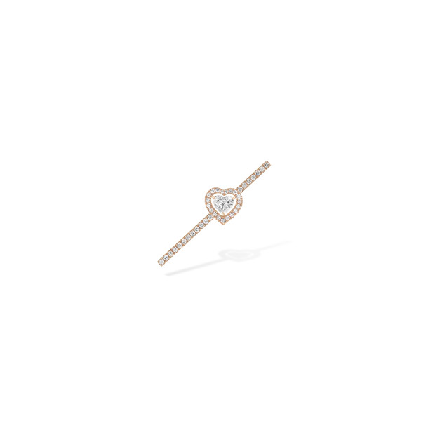         Roségold, Ohrringe, Messika Einzelner Joy Coeur-Ohrstecker