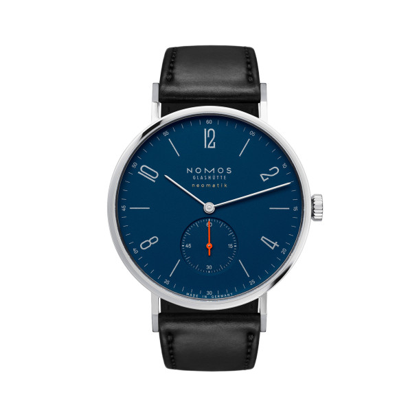         Damen- und Herrenuhr, Automatik, NOMOS Glashütte Tangente neomatik 39 nachtblau