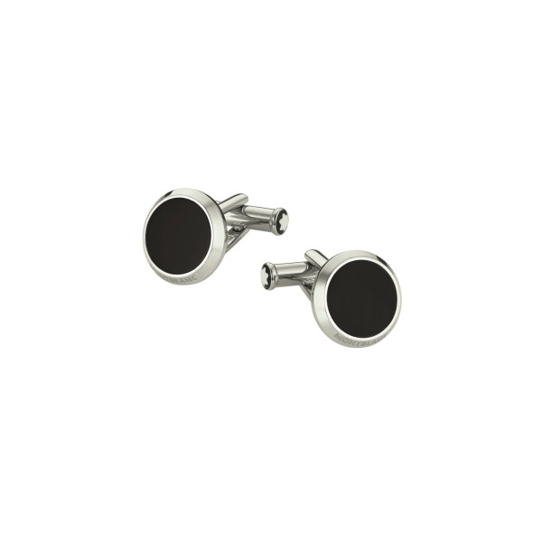         Edelstahl, Armschmuck, Montblanc Iconic Manschettenknöpfe