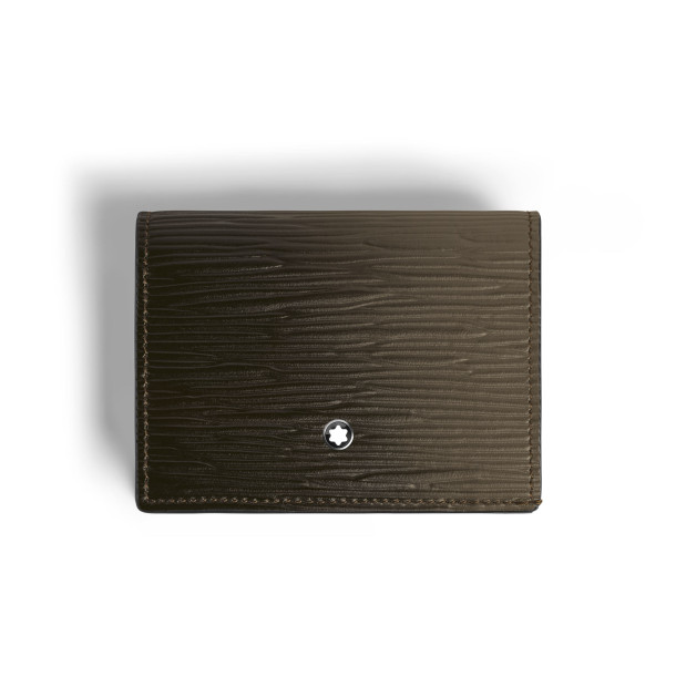         Montblanc Nano Continental-Brieftasche aus Corteccia-Sfumato-Leder