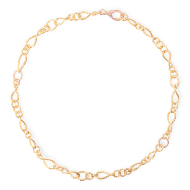         Gelbgold, Halsschmuck, Ole Lynggaard Copenhagen Love Collier klein