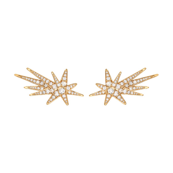         Gelbgold, Ohrringe, Ole Lynggaard Copenhagen Funky Shooting Stars Ohrstecker