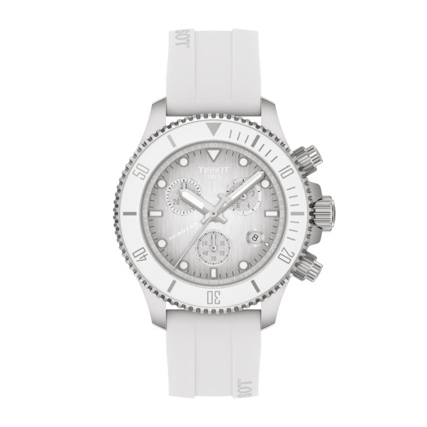         Damen- und Herrenuhr, Quarzwerk, Tissot Seastar 1000 38mm