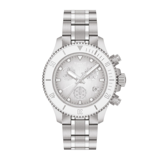         Damen- und Herrenuhr, Quarzwerk, Tissot Seastar 1000 38mm