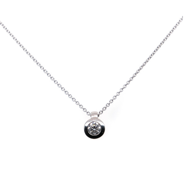         Platin, Halsschmuck, Juwelier Michels SPARKLING Anhänger 0,3 Karat Platin