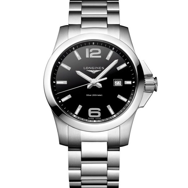         Herrenuhr, Quarzwerk, Longines CONQUEST