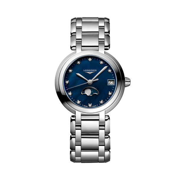        Damenuhr, Quarzwerk, Longines LONGINES PRIMALUNA MOONPHASE