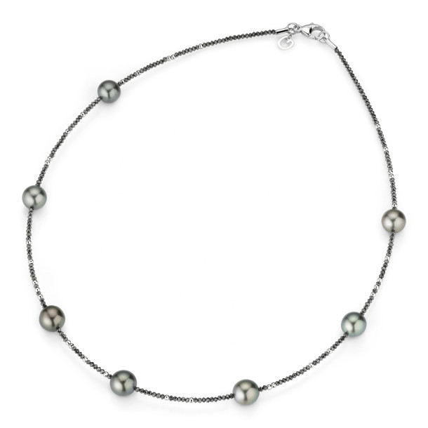         Weißgold, Halsschmuck, Gellner Castaway Collier