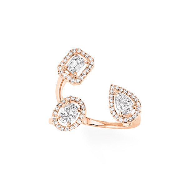         Roségold, Ringe, Messika My Twin Trilogy Ring