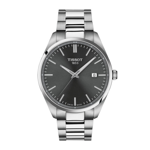         Damen- und Herrenuhr, Quarzwerk, Tissot PR 100 40mm
