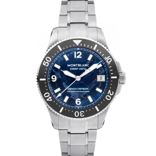         Herrenuhr, Automatik, Montblanc Iced Sea 0 Oxygen Deep 4810