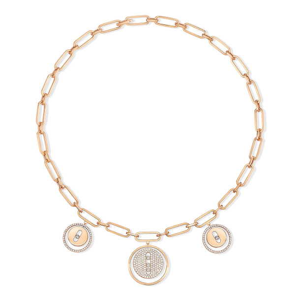         Roségold, Halsschmuck, Messika Lucky Move Charms Choker Kette
