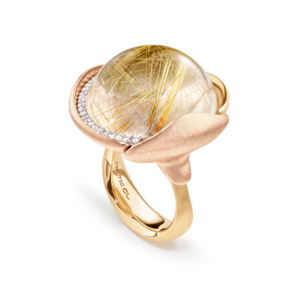         Gelbgold, Ringe, Ole Lynggaard Copenhagen Lotus Ring 4