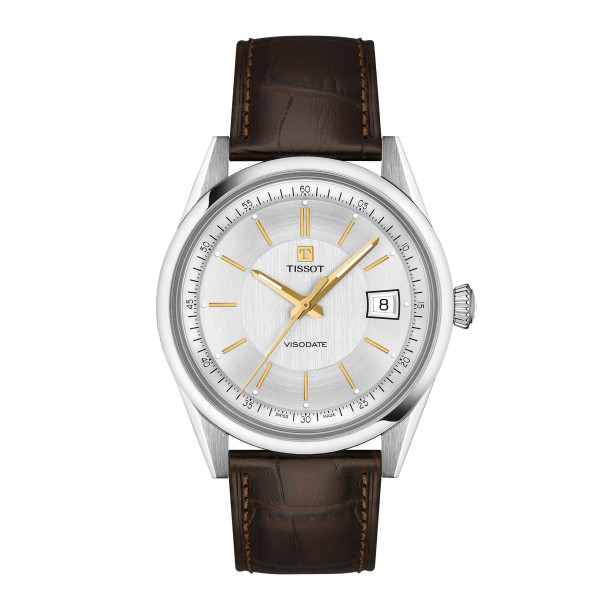         Damen- und Herrenuhr, Automatik, Tissot Visodate 39mm