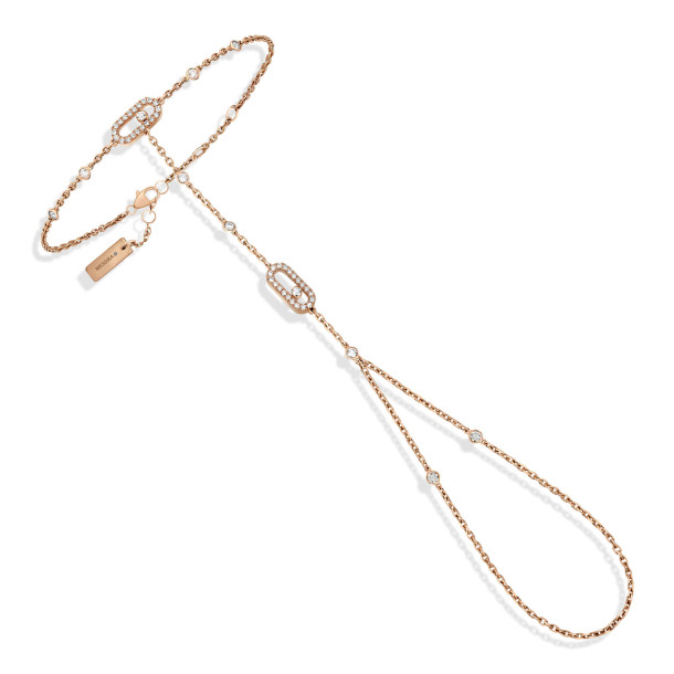         Roségold, Armschmuck, Messika Move Uno Handkette