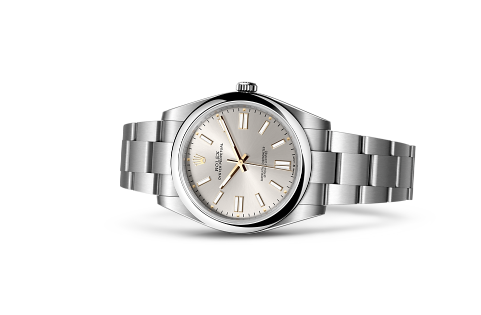 Rolex Oyster Perpetual in Edelstahl Oystersteel M124300 0001