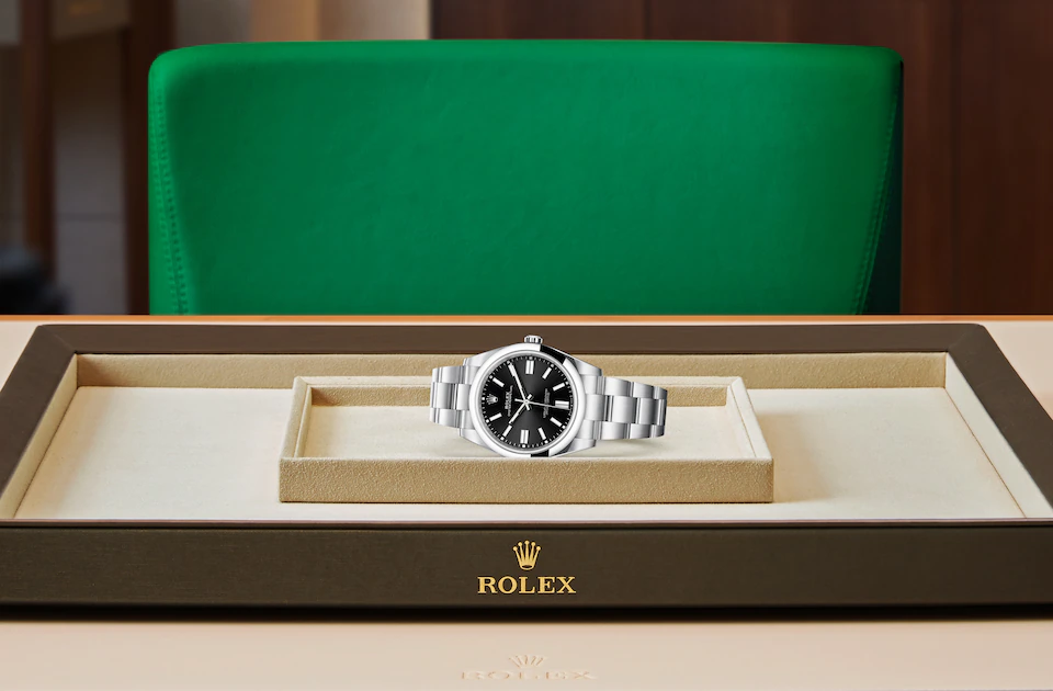 Rolex Oyster Perpetual in Edelstahl Oystersteel, M124300-0002 