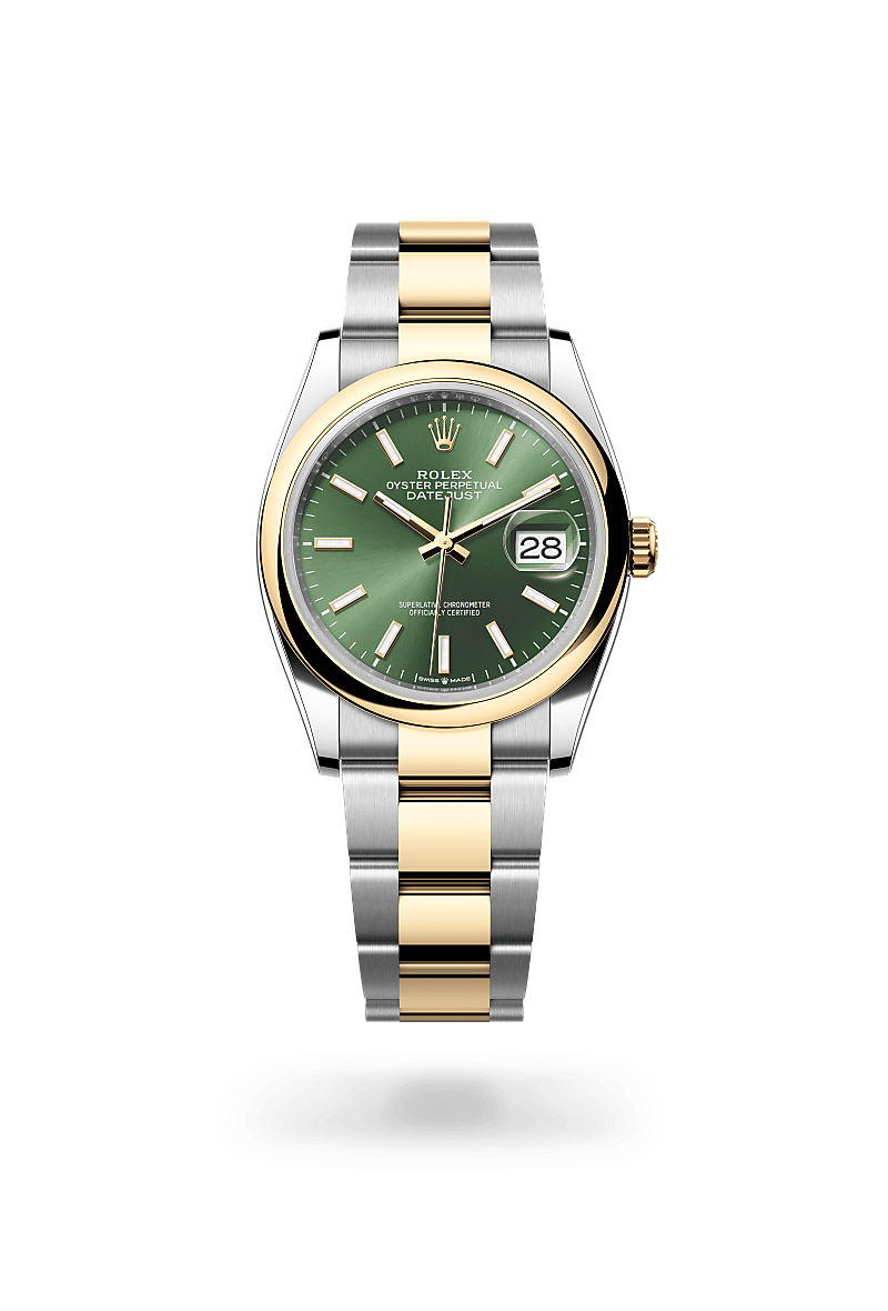 Rolex Datejust 36 Herrenuhr (M126203-0058) Oyster, 36 mm, Edelstahl Oystersteel und Gelbgold
