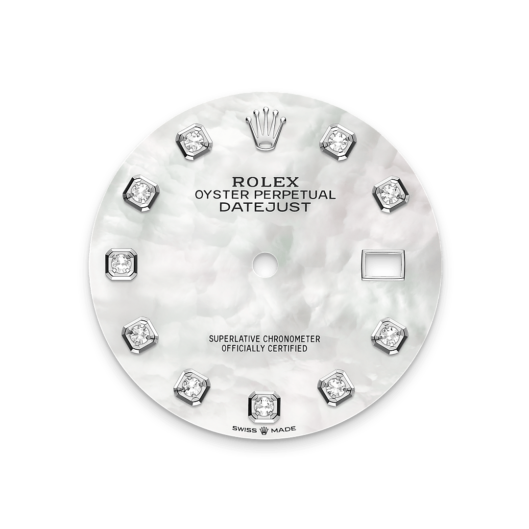 Perlmutt-Zifferblatt