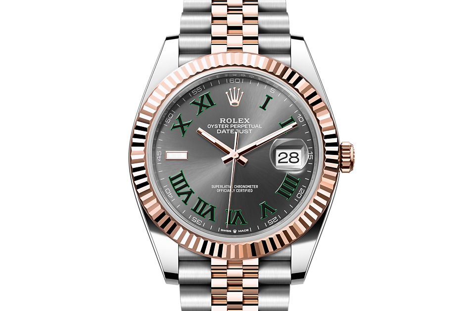 Rolex Datejust in Edelstahl Oystersteel und Gold, M126331-0016