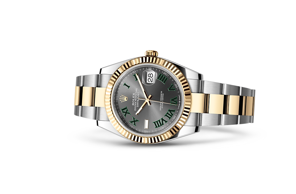 Rolex Datejust in Edelstahl Oystersteel und Gold, M126333-0019  