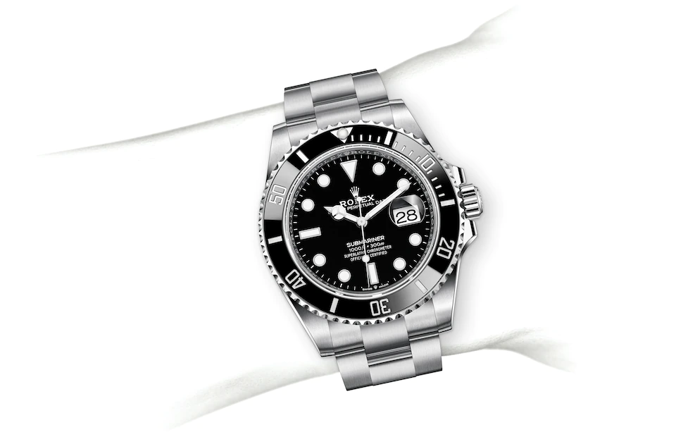 Rolex Submariner in Edelstahl Oystersteel, M126610LN-0001  