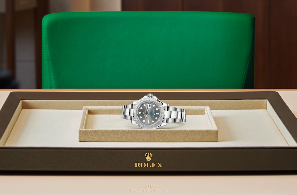 Rolex Yacht‑Master in Platin, Edelstahl Oystersteel, M126622-0001 