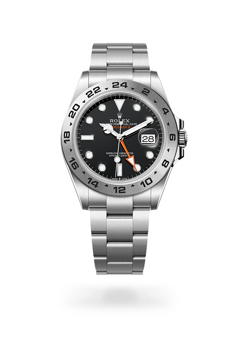Rolex Explorer II M226570-0002 Herrenuhr - Oyster, 42 mm, Edelstahl Oystersteel