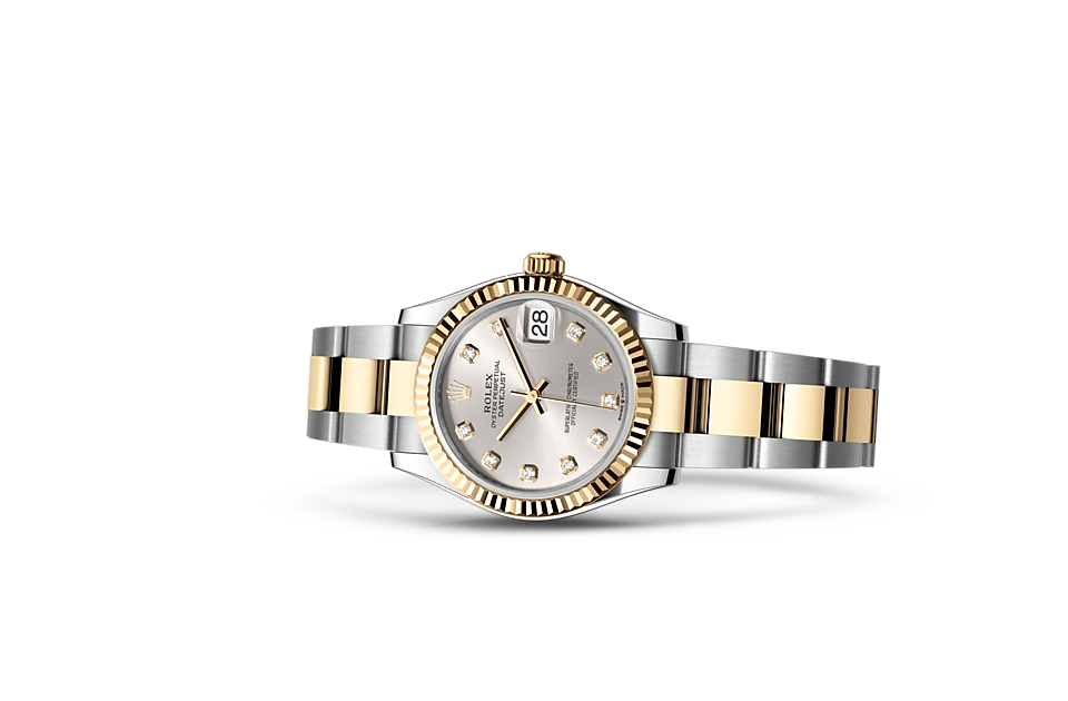 Rolex Datejust in Edelstahl Oystersteel und Gold, M278273-0019  