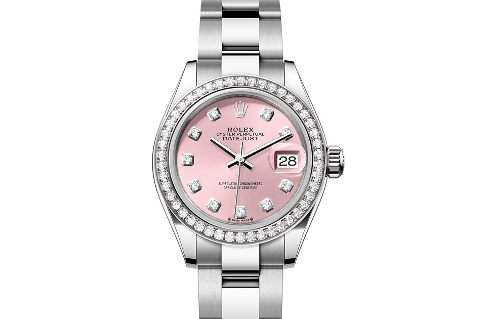 Lady datejust best sale pink