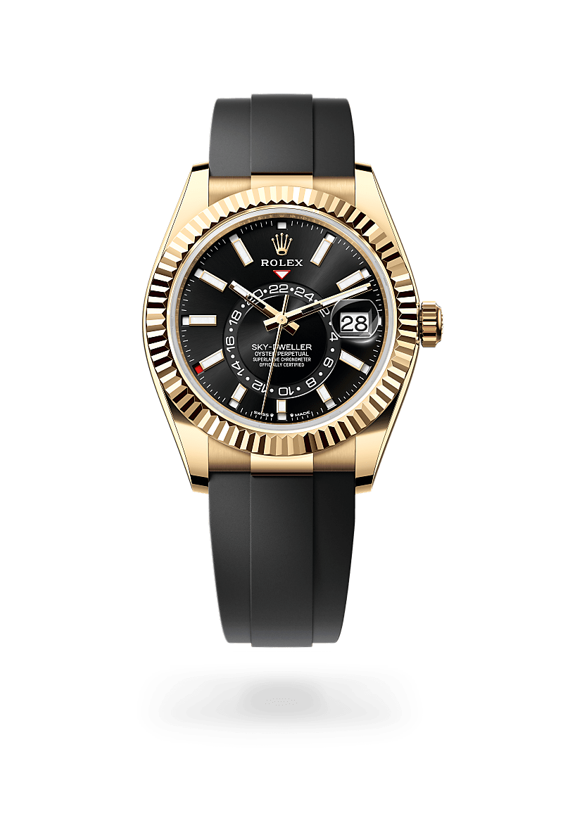 Rolex Sky-Dweller Herrenuhr (M336238-0002) Oyster, 42 mm, Gelbgold