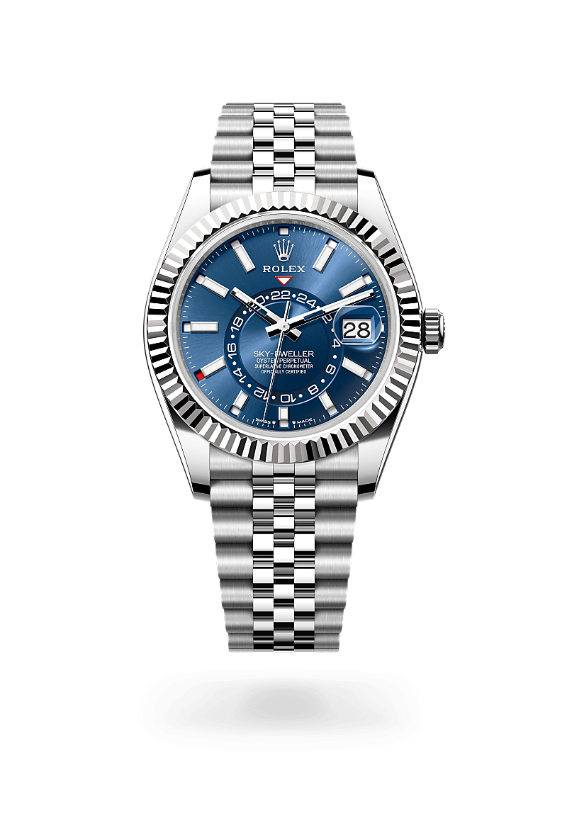 Rolex Sky-Dweller M336934-0006 Herrenuhr - Oyster, 42 mm, Edelstahl Oystersteel und Weißgold