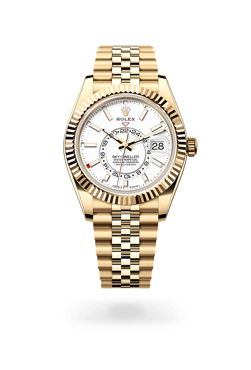 Rolex Sky-Dweller M336938-0006 Herrenuhr - Oyster, 42 mm, Gelbgold