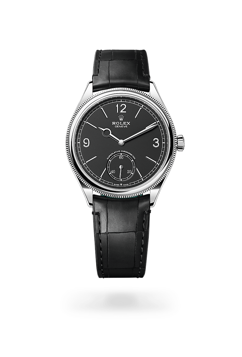 Rolex 1908 Herrenuhr (M52509-0002) 39 mm, 18 Karat Weißgold, poliert