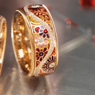 3840X2160 Ring Flower Power Kaltemaille Links