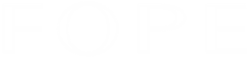FOPE Logo weiß FOPE Schmuck Sortiment